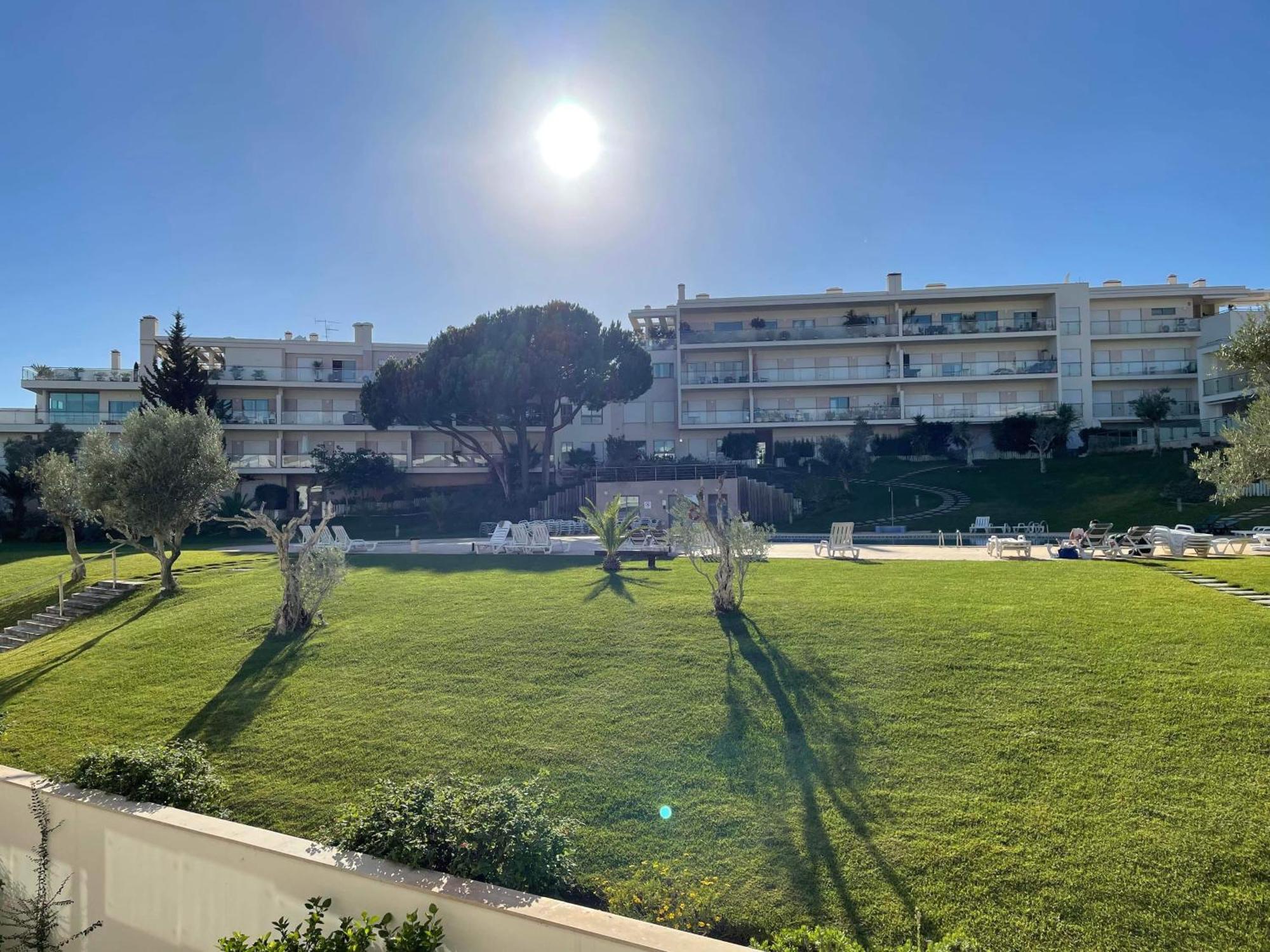 Charmant Appartement A 1Km De La Plage, Avec Piscine A Αλμπουφέιρα Εξωτερικό φωτογραφία