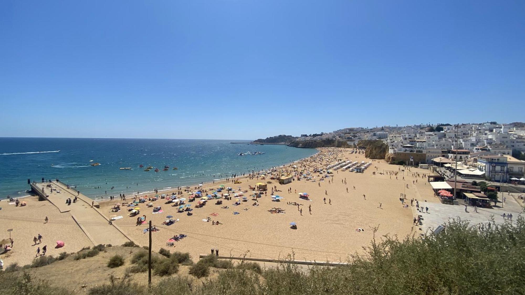 Charmant Appartement A 1Km De La Plage, Avec Piscine A Αλμπουφέιρα Εξωτερικό φωτογραφία