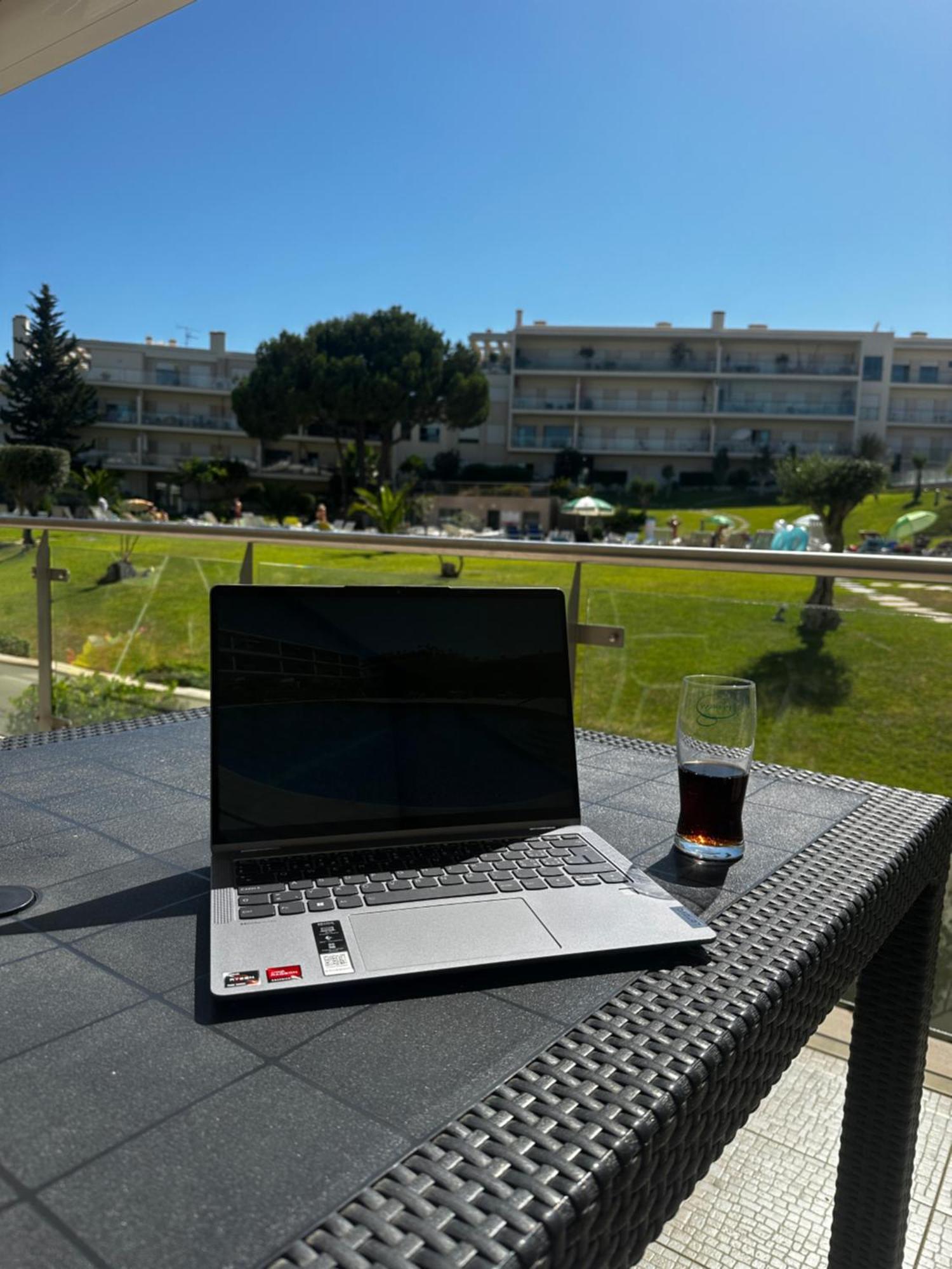 Charmant Appartement A 1Km De La Plage, Avec Piscine A Αλμπουφέιρα Εξωτερικό φωτογραφία